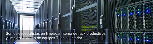 Limpieza interna de Rack productivos